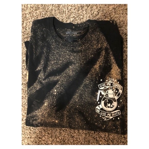 Coffee or Death Etsy Tee - Picture 2 of 3